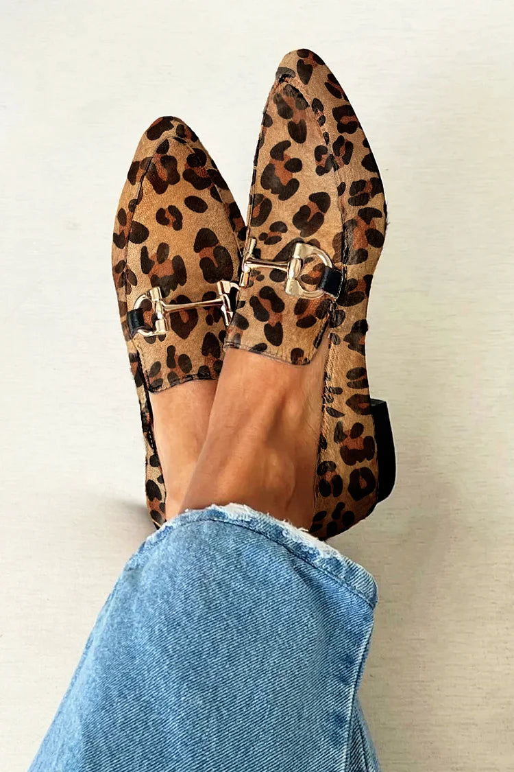 Gia – elegantní mokasíny s leopardím vzorem