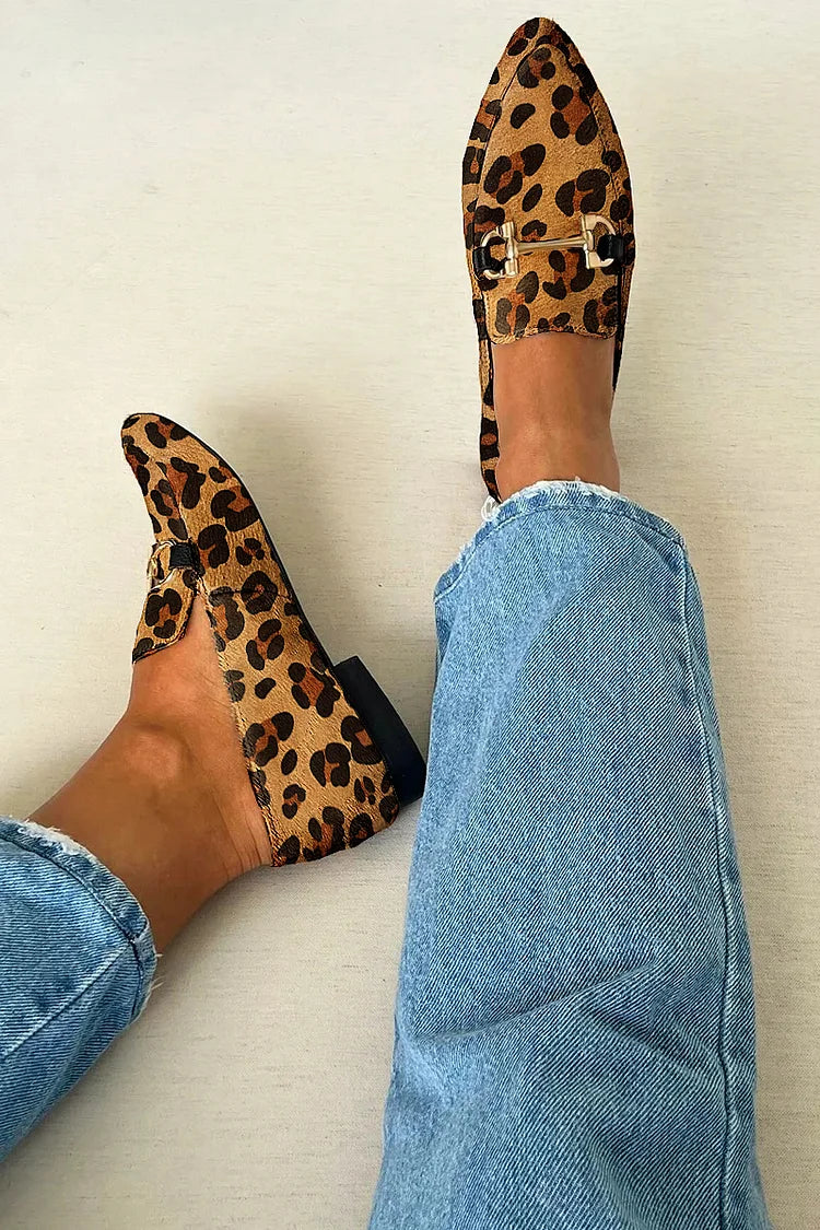 Gia – elegantní mokasíny s leopardím vzorem