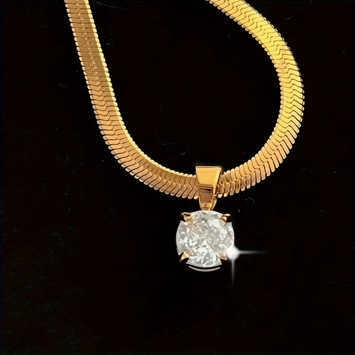 Valentina – elegantní zlatý náhrdelník