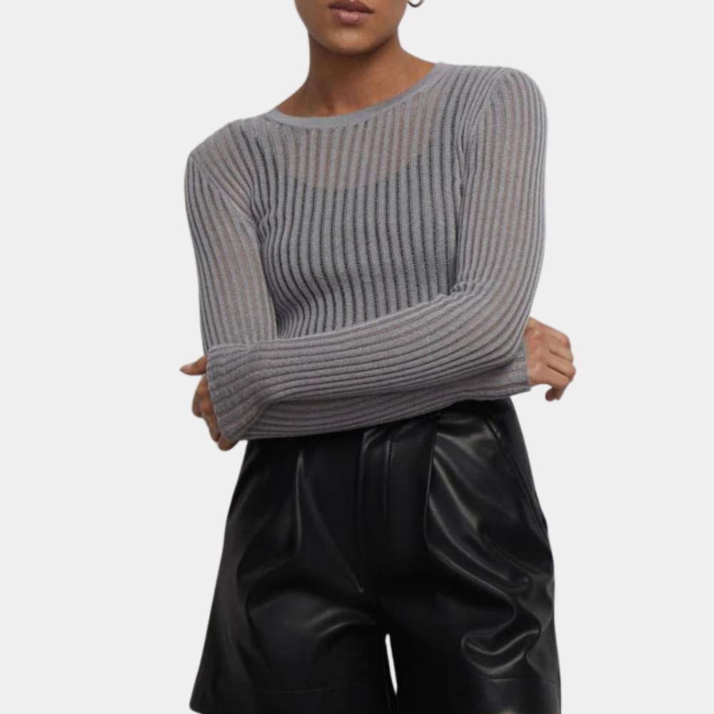 Betsy – trendy top s dlouhým rukávem