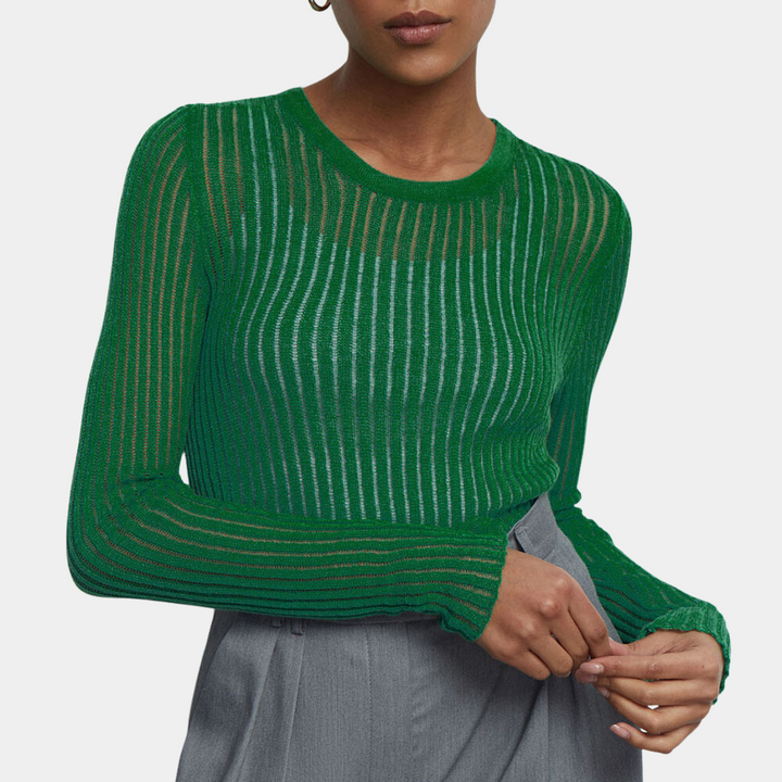 Betsy – trendy top s dlouhým rukávem