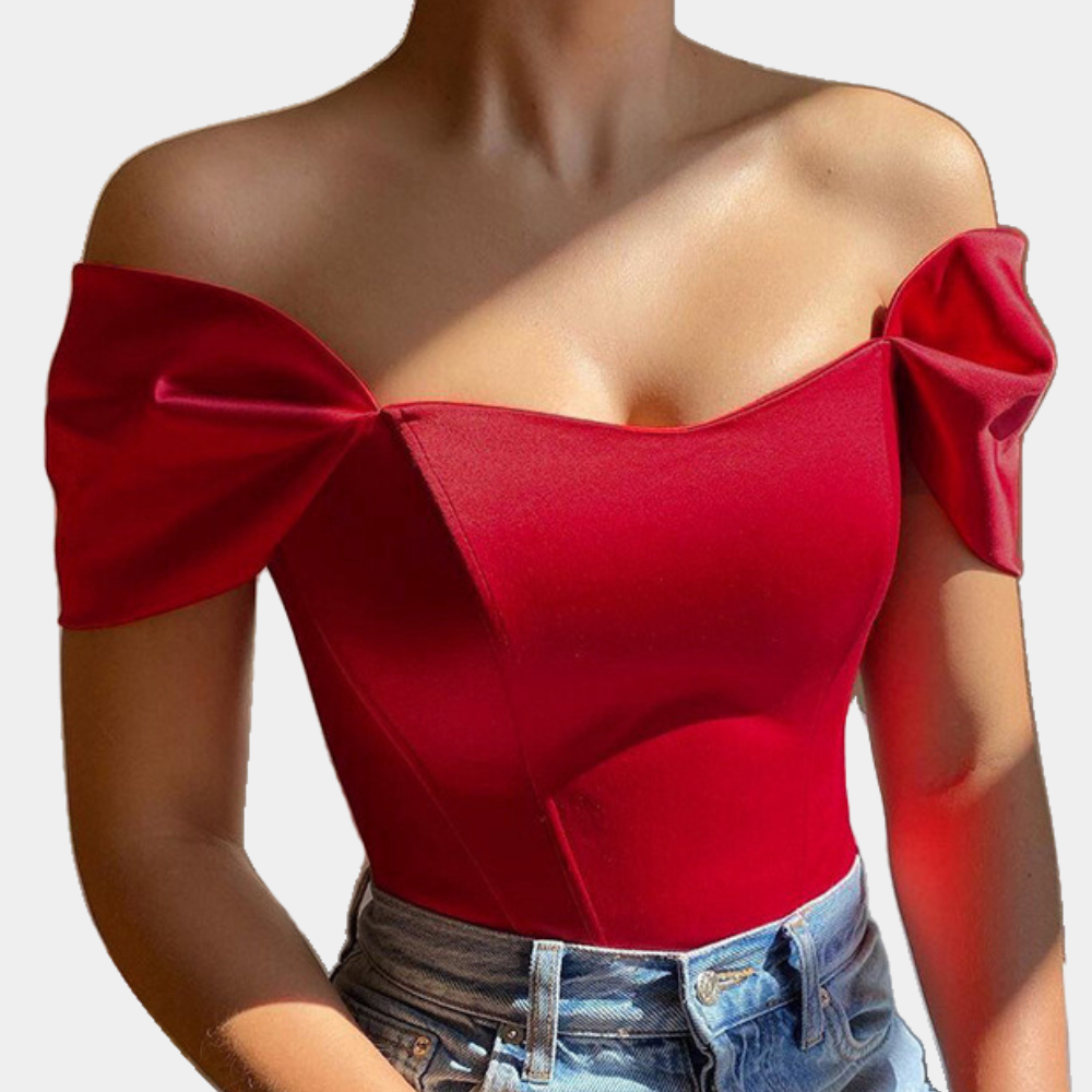 Mariyah – elegantní top s odhalenými rameny
