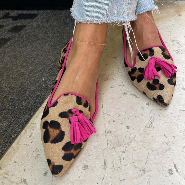 Alyssa – pohodlné mokasíny v safari stylu