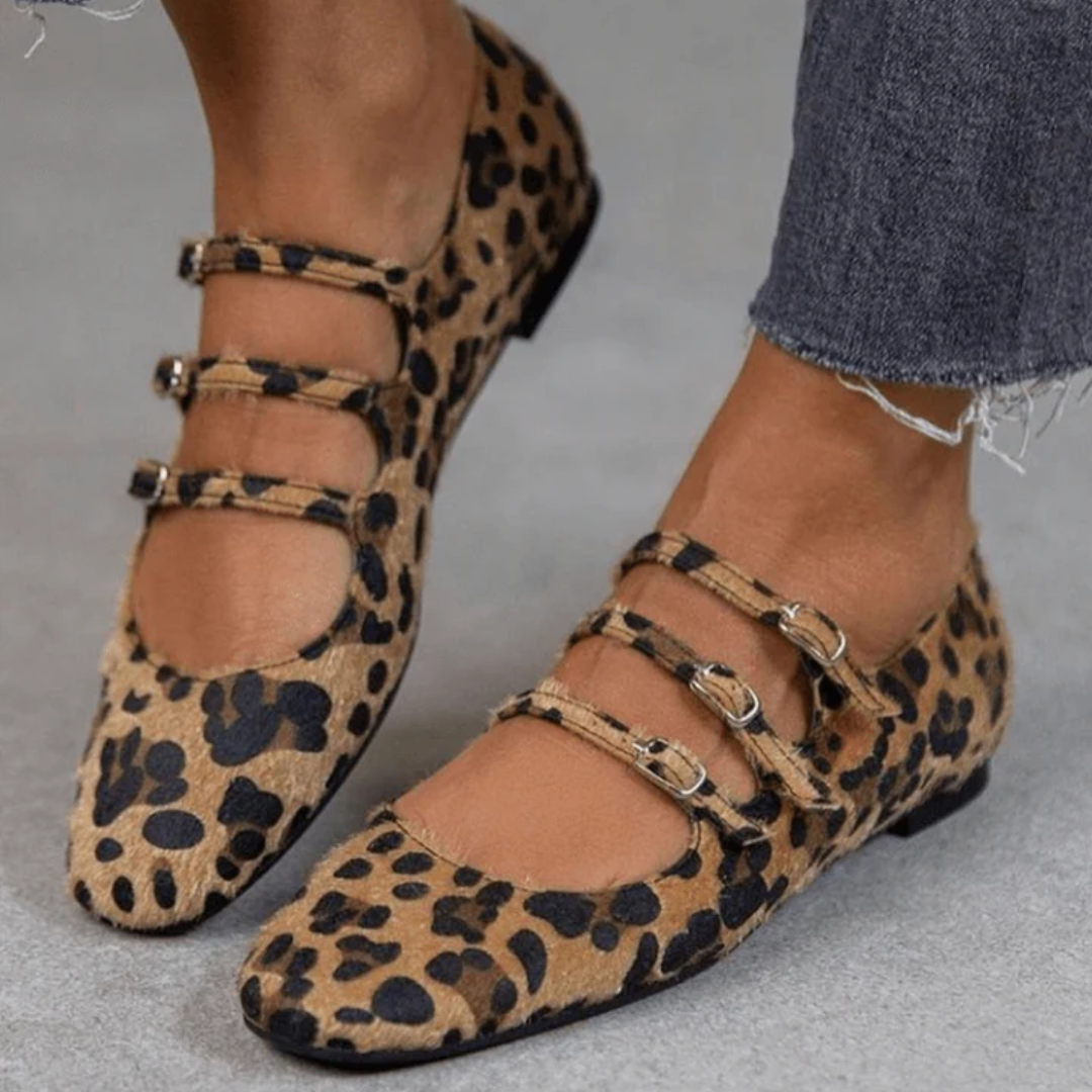 Angelie – boty s leopardím vzorem