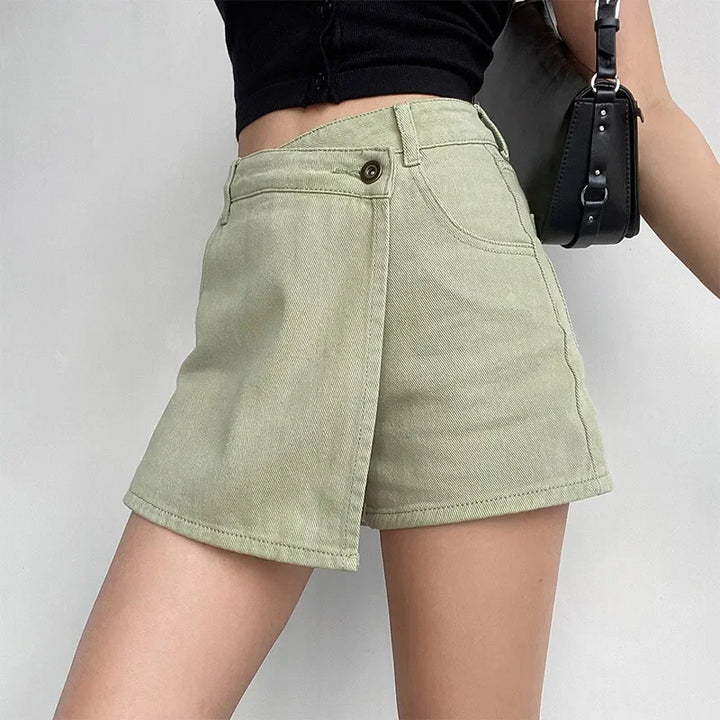 Leila – klasická mini sukně s vysokým pasem