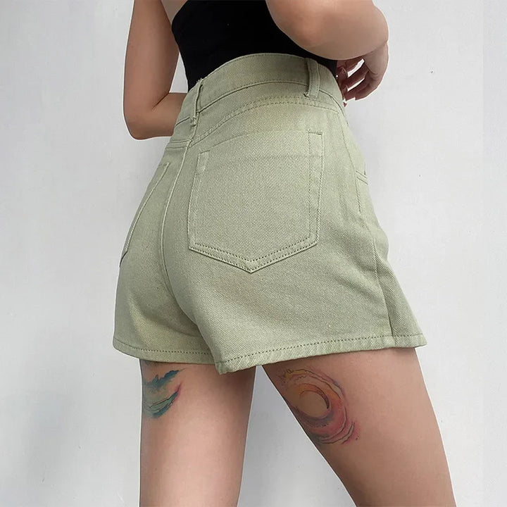 Leila – klasická mini sukně s vysokým pasem