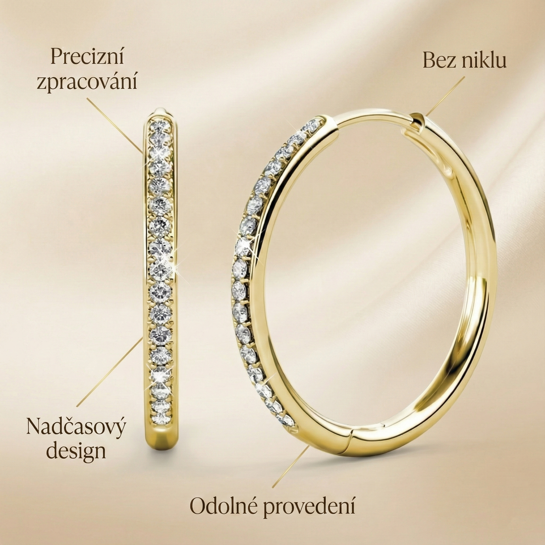 Sorel náušnice s diamanty