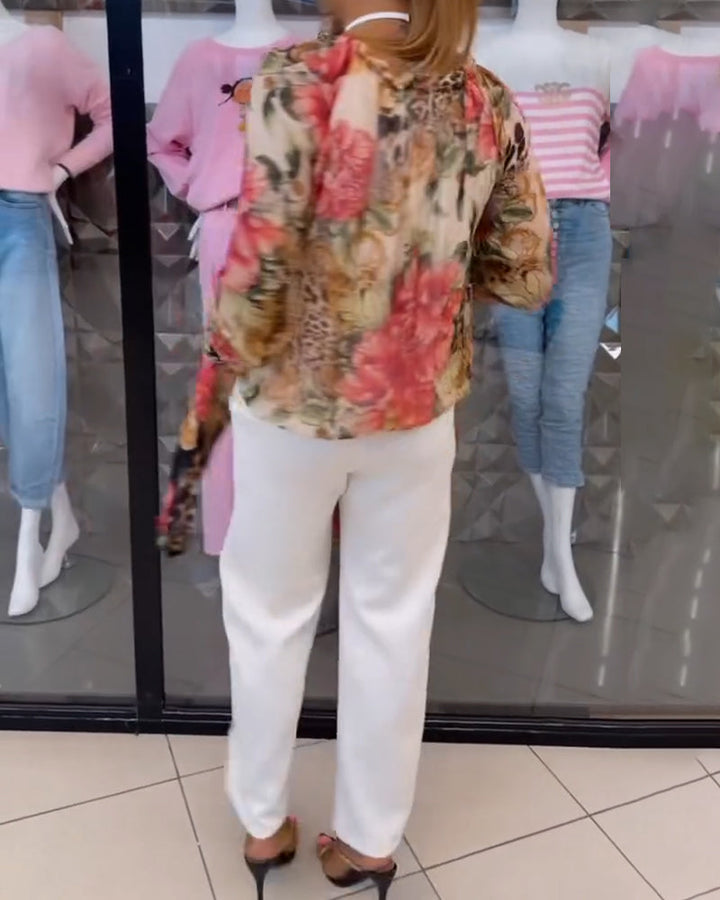 Pohodlné kalhoty bootcut