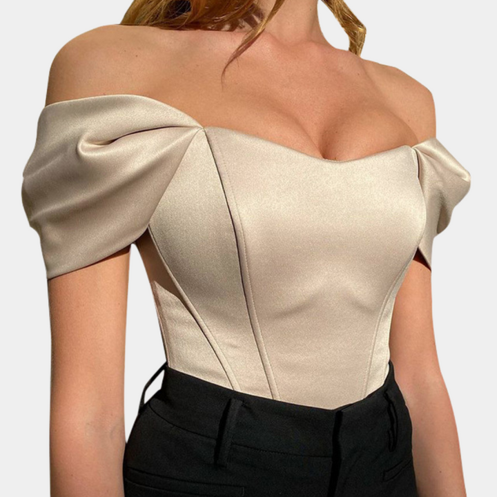 Mariyah – elegantní top s odhalenými rameny