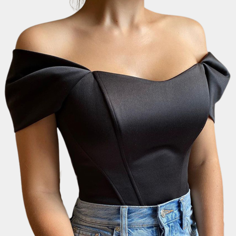 Mariyah – elegantní top s odhalenými rameny